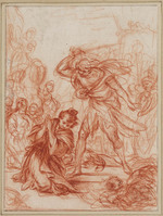 K II 025
<br/>
Onthoofding van vrouwelijke heilige
<br/>
<em>Procaccini (II), Ercole (ca. 1596-1676) - toegeschreven aan</em>